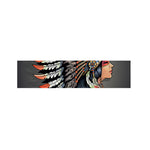 Native American Indian Girl Print Bed Runner