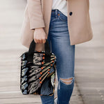 Native American Indian Girl Print Bible Tote Bag