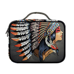 Native American Indian Girl Print Briefcase Bible Bag