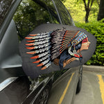 Native American Indian Girl Print Car Side Mirror Covers
