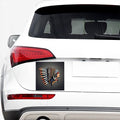 Native American Indian Girl Print Car Sticker