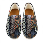 Native American Indian Girl Print Casual Shoes