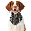 Native American Indian Girl Print Dog Bandana