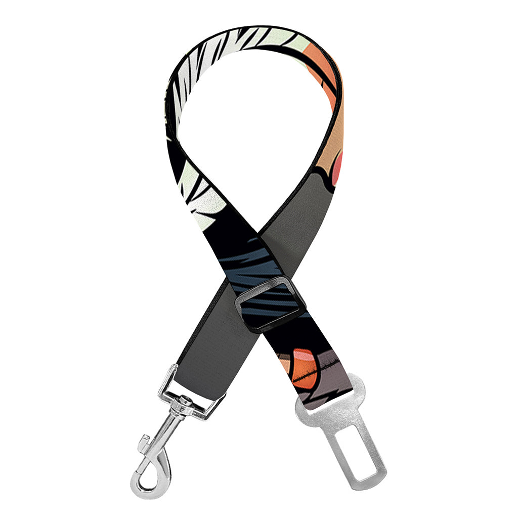Native American Indian Girl Print Dog Seat Belt