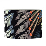 Native American Indian Girl Print Drum Lamp Shade