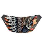 Native American Indian Girl Print Fanny Pack
