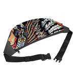 Native American Indian Girl Print Fanny Pack