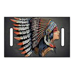 Native American Indian Girl Print Golf Cart Seat Cover