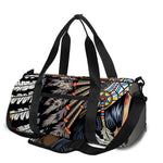 Native American Indian Girl Print Gym Bag