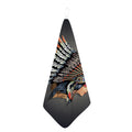 Native American Indian Girl Print Hand Towel