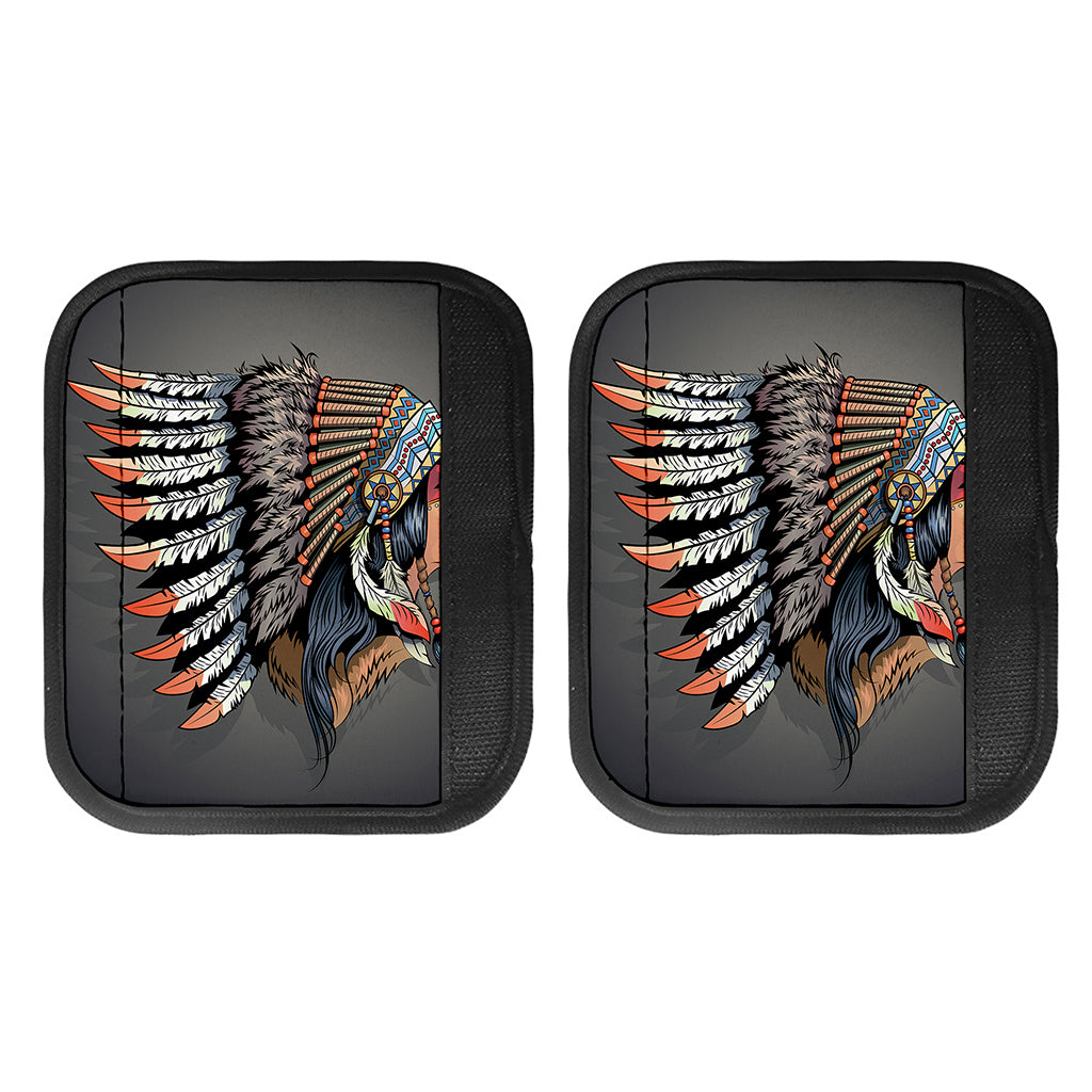 Native American Indian Girl Print Handle Covers