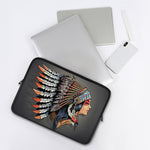 Native American Indian Girl Print Laptop Sleeve