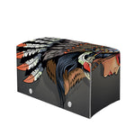 Native American Indian Girl Print Leather Tissue Box Cover