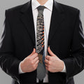 Native American Indian Girl Print Necktie