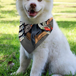 Native American Indian Girl Print Over The Collar Dog Bandana