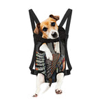 Native American Indian Girl Print Pet Carrier Backpack