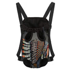 Native American Indian Girl Print Pet Carrier Backpack