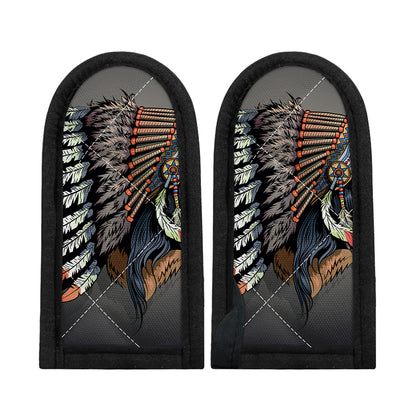 Native American Indian Girl Print Skillet Handle Cover
