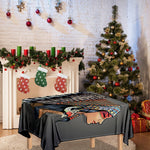 Native American Indian Girl Print Tablecloth