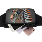Native American Indian Girl Print Waist Bag