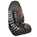 Native American Indian Girl Print Waterproof Car Seat Cover