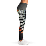 Native American Indian Girl Print Women's Leggings