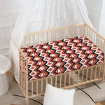 Native American Indian Pattern Print Baby Crib Sheet