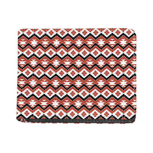 Native American Indian Pattern Print Bifold Wallet
