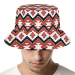 Native American Indian Pattern Print Bucket Hat