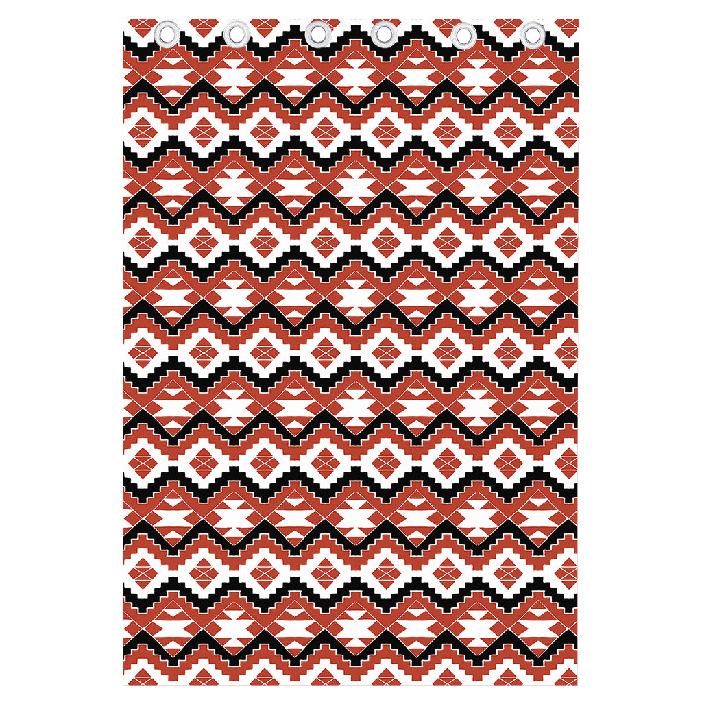 Native American Indian Pattern Print Curtain