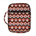 Native American Indian Pattern Print Front Pocket Bible Bag