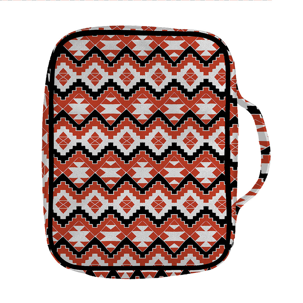 Native American Indian Pattern Print Front Pocket Bible Bag