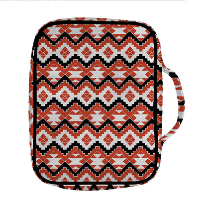 Native American Indian Pattern Print Front Pocket Bible Bag
