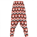 Native American Indian Pattern Print Hammer Pants