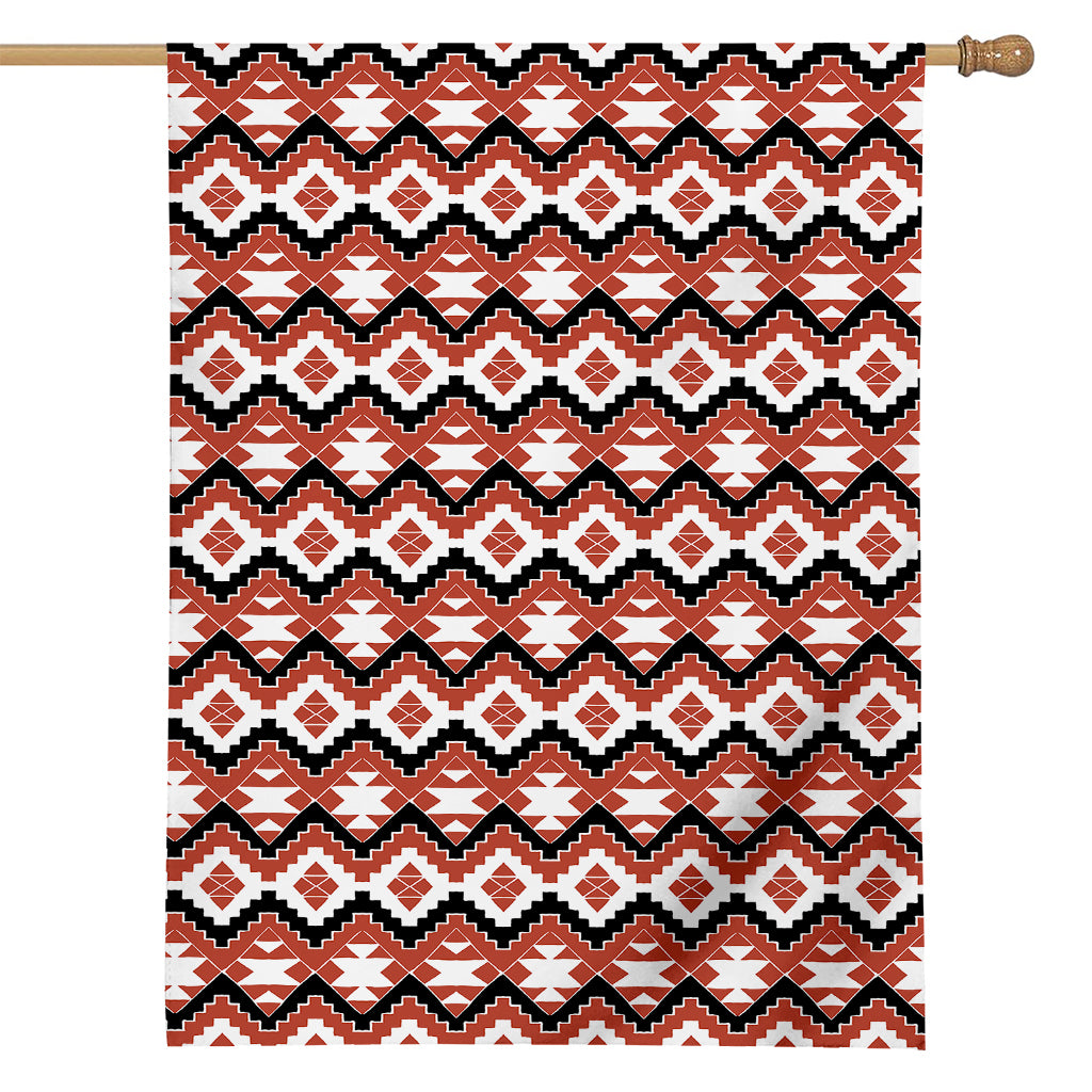 Native American Indian Pattern Print House Flag
