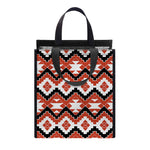 Native American Indian Pattern Print Insulated Lunch Tote