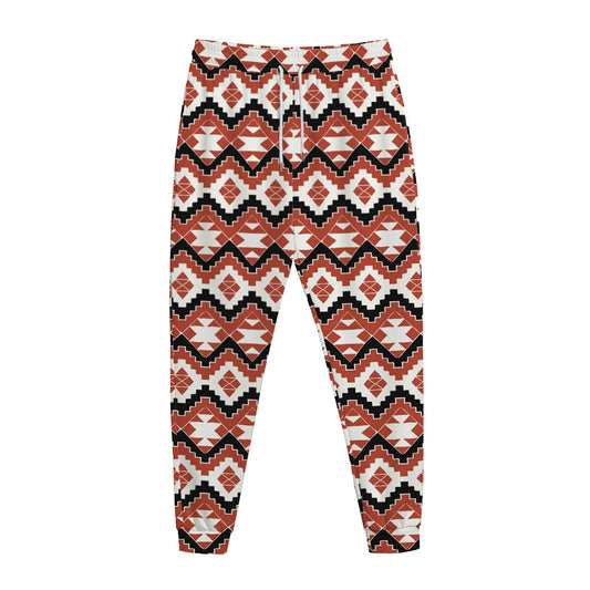 Native American Indian Pattern Print Jogger Pants