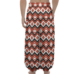Native American Indian Pattern Print Lantern Pants