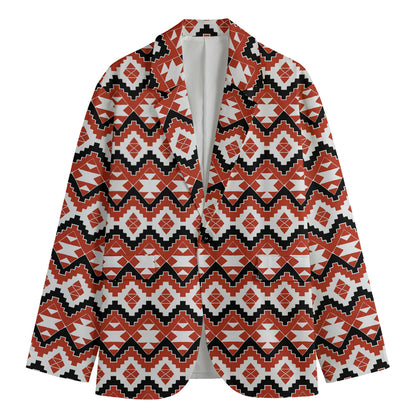 Native American Indian Pattern Print Men's Blazer