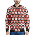 Native American Indian Pattern Print Men's Bomber Jacket