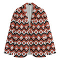 Native American Indian Pattern Print Men's Cotton Blazer