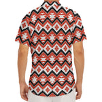 Native American Indian Pattern Print Men's Deep V-Neck Shirt