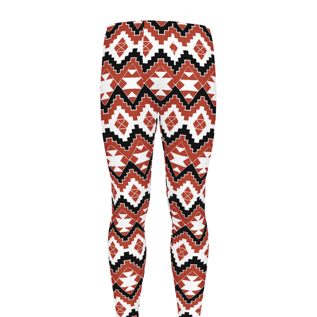 Native American Indian Pattern Print Men's leggings