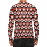 Native American Indian Pattern Print Men's Long Sleeve Rash Guard