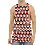 Native American Indian Pattern Print Men's Muscle Tank Top