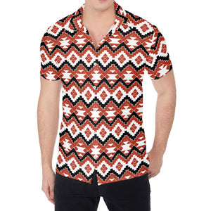 Native American Indian Pattern Print Men's Shirt