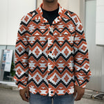 Native American Indian Pattern Print Men's Shirt Jacket