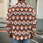 Native American Indian Pattern Print Men's Shirt Jacket