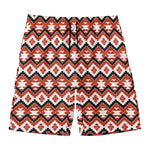 Native American Indian Pattern Print Men's Swim Trunks
