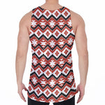 Native American Indian Pattern Print Men's Velvet Tank Top
